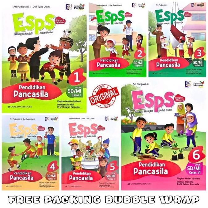 Jual Buku Esps Pendidikan Pancasila Revisi Kelas 1 2 3 4 5 6 SD/MI ...