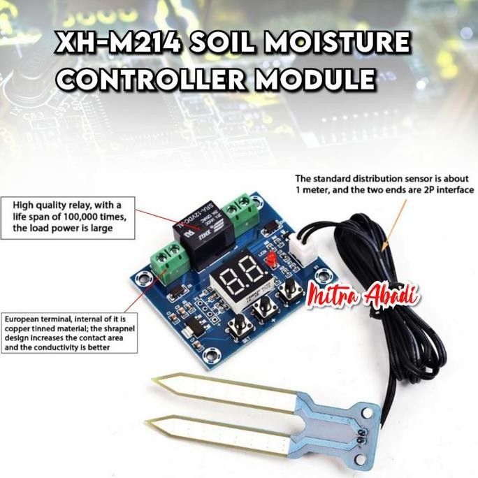 Jual MAHITO- XH-M214 Soil Moisture Controller Module | Shopee Indonesia