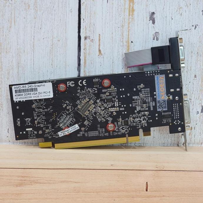 Jual VGA AMD-R5 240 4GB DDR5 RADEON GRAPHICS INCLUD PANEL CESSING SFF ...