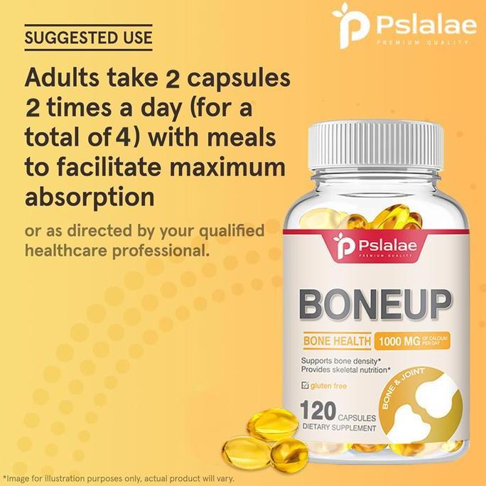 Jual Pslalae-Suplemen Boneup-Mengandung Vitamin C, Vitamin D, Kalsium ...