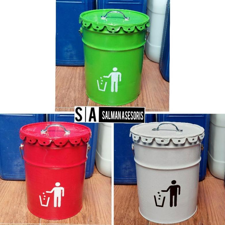 Jual Bets Seller Tempat Sampah Persegi Tong Ember Kaleng 20 Liter ...