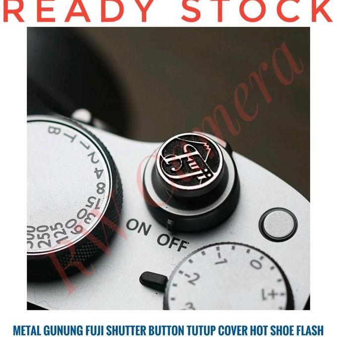 Jual Metal Gunung Fuji Shutter Button Tutup Hot Shoe Cap Flash Fuji ...