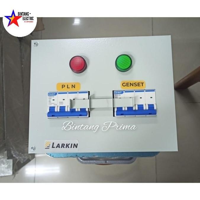 Jual Box Panel Interlock Switch Pln-Genset Cz1-63/4P Chint | Shopee ...
