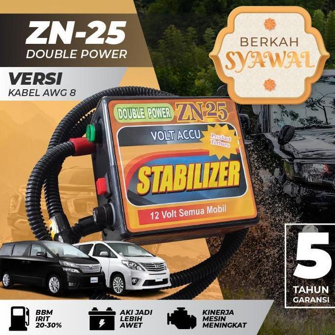 Jual Voltage Stabilizer Aki Mobil UVS Double Power ZN 25, car ...