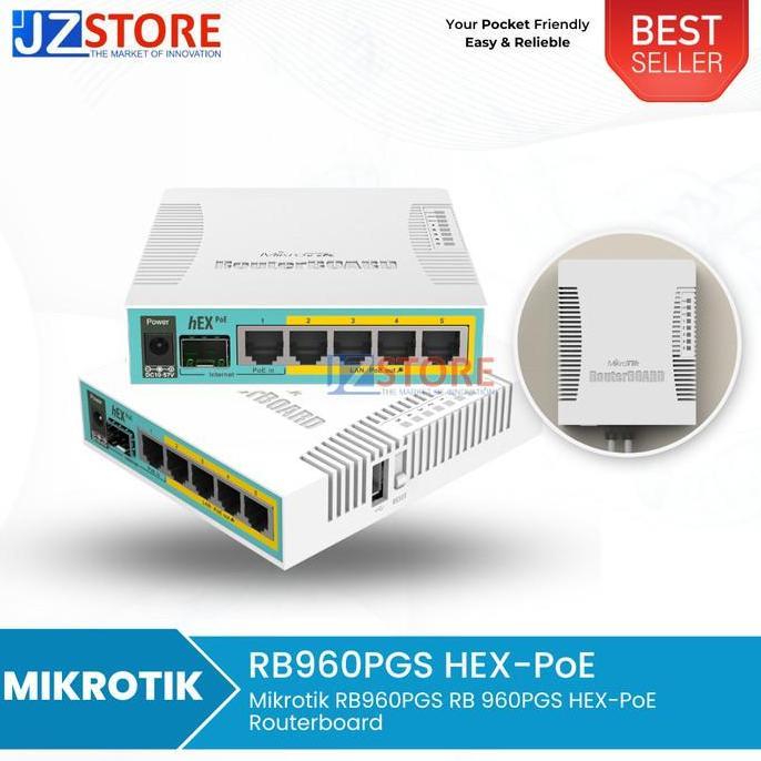 Jual Mikrotik RB960PGS RB 960PGS HEX-PoE Routerboard | Shopee Indonesia