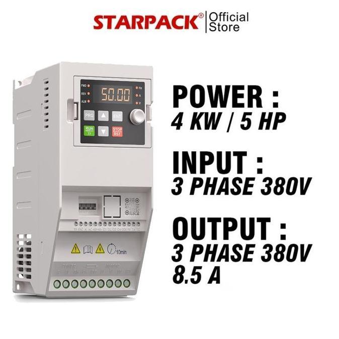 Jual Inverter VFD FGI FD500 4 KW / 5 HP Input 3Phase 380v Output 3Phase ...