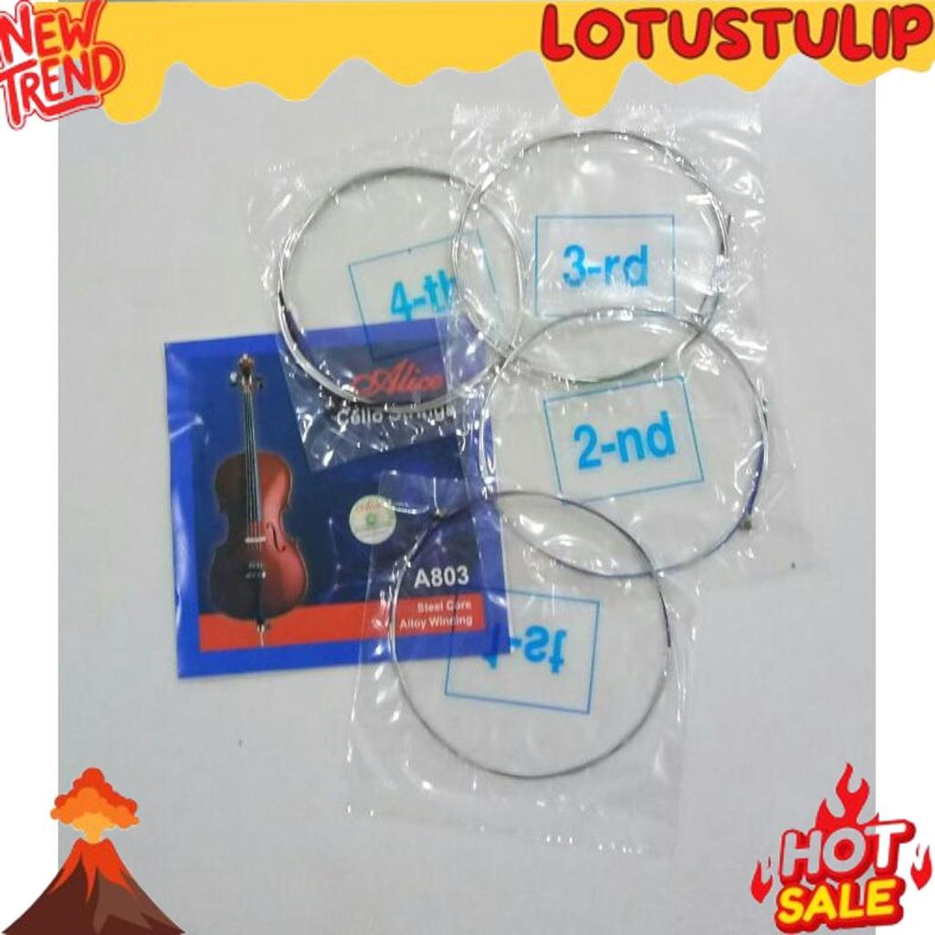 Jual Grosir Senar Cello Alice 803 Alice A803 Cello Strings 1 Set Isi 4 ...