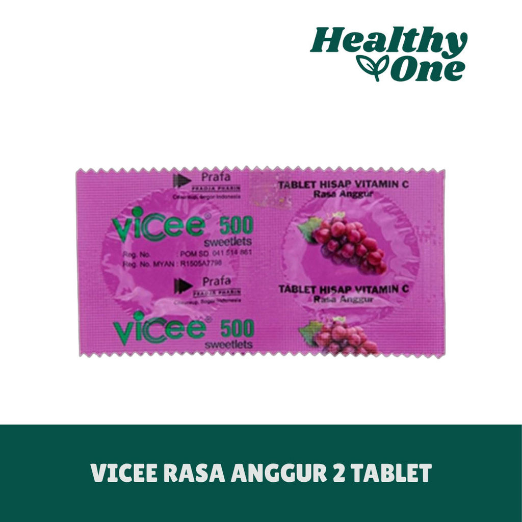 Jual VICEE RASA ANGGUR 2 TABLET | Shopee Indonesia
