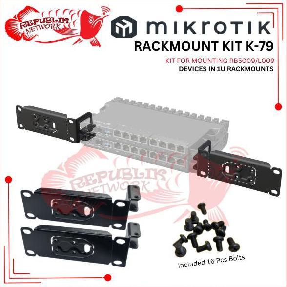 Jual Mikrotik RB5009 Rackmount Kit K-79|Bracket Kupingan RB5009 ...
