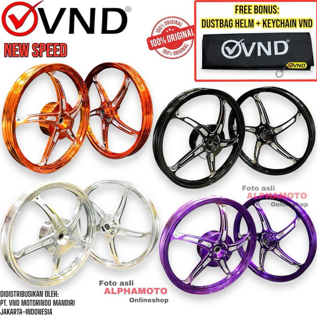 Jual VELG VND NEWSPEED CNC BEAT SCOOPY VARIO SPACY GENIO FI INJEKSI ...
