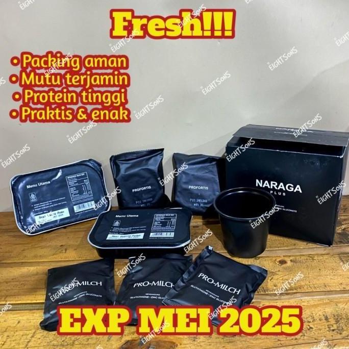 Jual Expert- SATU DUS NARAGA PLUS Ransum tni nasi kaleng makanan tni ...
