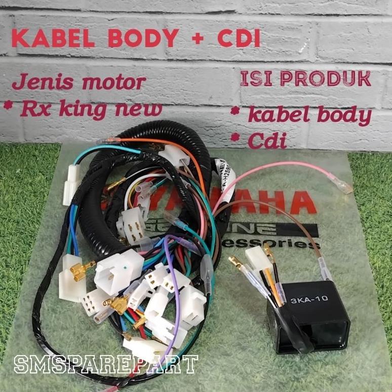 Jual kabel body wire harness assy komplit + CDI unit pengapian motor ...