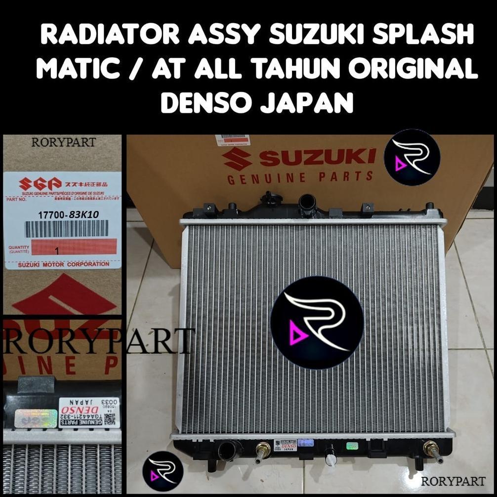 Jual RADIATOR ASSY SUZUKI SPLASH ALL TAHUN MATIC ORIGINAL DENSO JAPAN ...