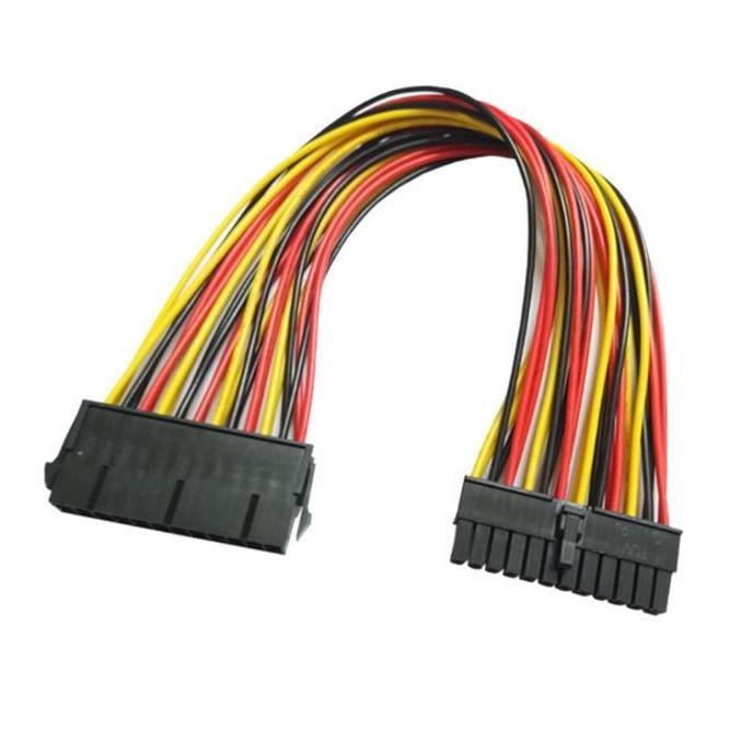 Jual KABEL ATX MOTHERBOARD 24 PIN POWER SUPPLY / KABEL PERPANJANGAN ...