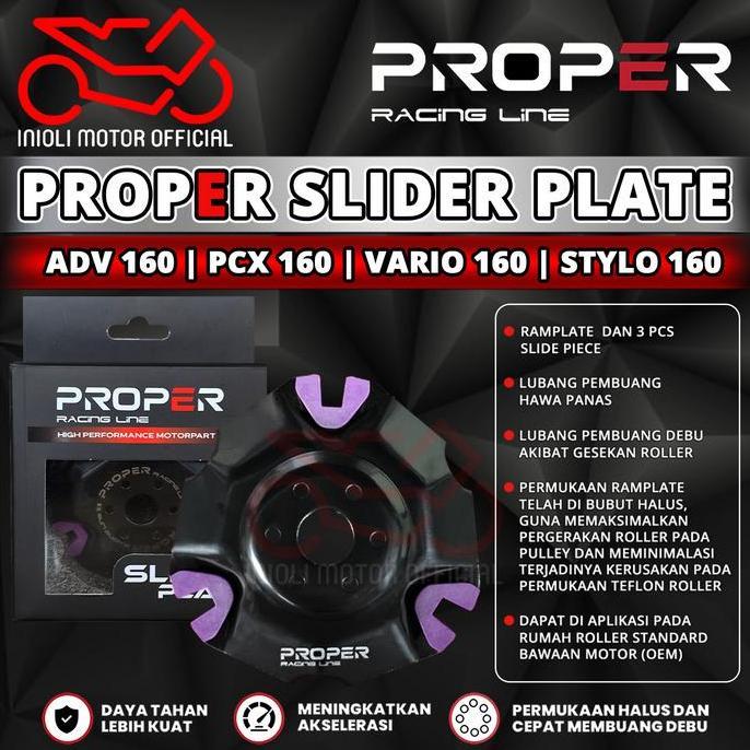 Jual Ramplate Tutup Rumah Roller Proper Racing Line Adv 160 Pcx 160 ...