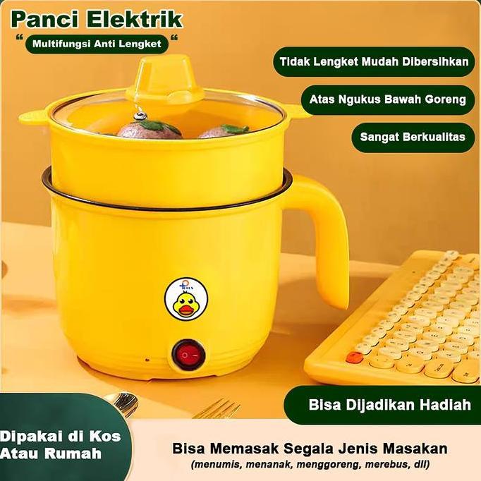 Jual Kompor Elektrik Multifungsi Bebek Kuning Kecil /panci Elektrik ...