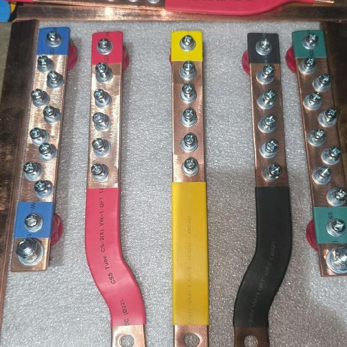 Jual BUSBAR 325 RSTN + GROUND PANJANG 25 CM UNTUK MCCB 200A | Shopee ...