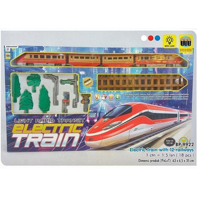 Jual Bst Ready Mainan Kereta Electric Train Rapid Transit Best Seller ...