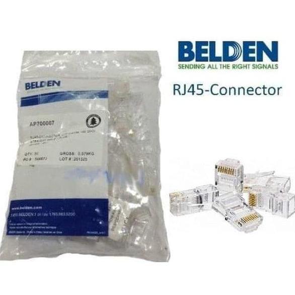 Jual Lansungkirim- Belden Connector Rj45 Cat 5E Ap700007 (Tidak ...
