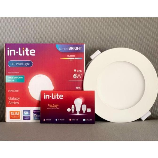 Jual LAMPU DOWNLIGHT / PANEL LIGHT / LAMPU PLAFON LED INLITE 6 | Shopee ...