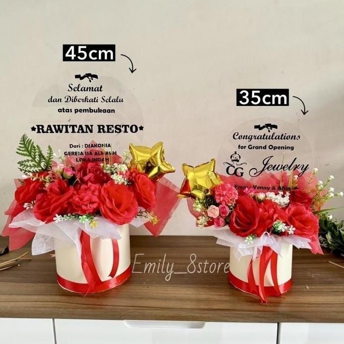 Jual Flowpick- Ready Bucket Bloom Box Bunga Buket Balon Wisuda Grand ...