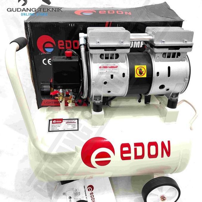 Jual DHEALOKA Kompresor Angin Tanpa Oli 25L EDON ED550-25L 3/4HP ...