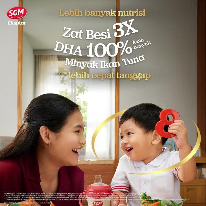 Jual Xcxc- Paket 2 - Sgm Eksplor 1 Plus Susu Pertumbuhan 1-3 Tahun Madu ...