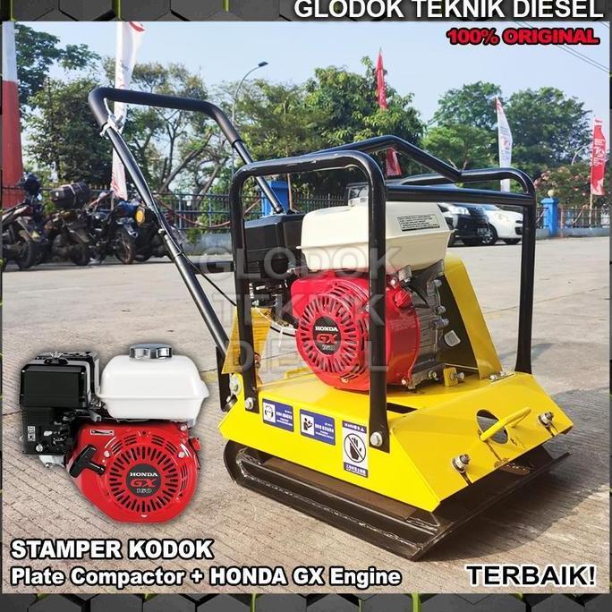 Jual Stamper Kodok Plate Compactor Engine Bensin TERBAIK Mesin Stamper ...