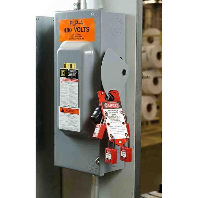 Jual PYON Labeled Lockout Hasps | Shopee Indonesia
