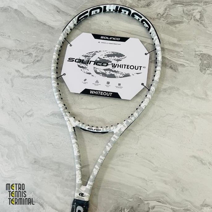 Jual Promo Solinco Whiteout 290 V2 2025 Tennis Racket ( Raket Tenis ...