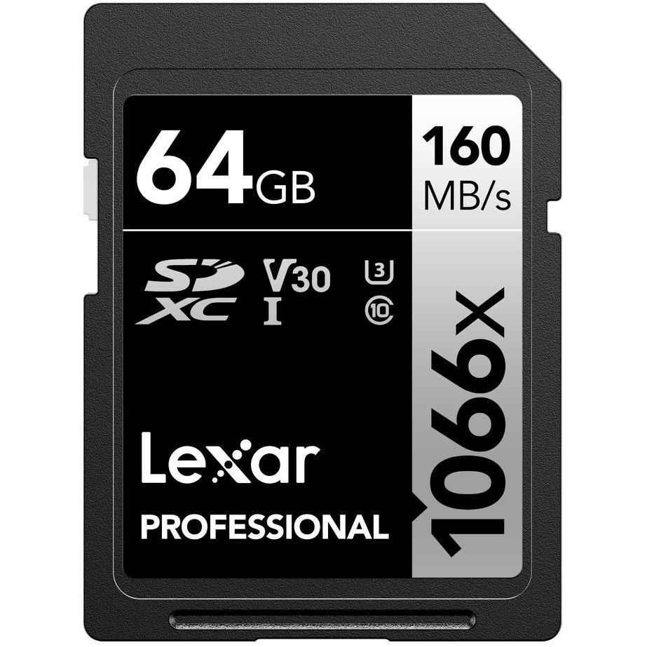 Jual Lexar Professional 1066x SDXC UHS-I V30 64GB - Memory Card 64 GB ...