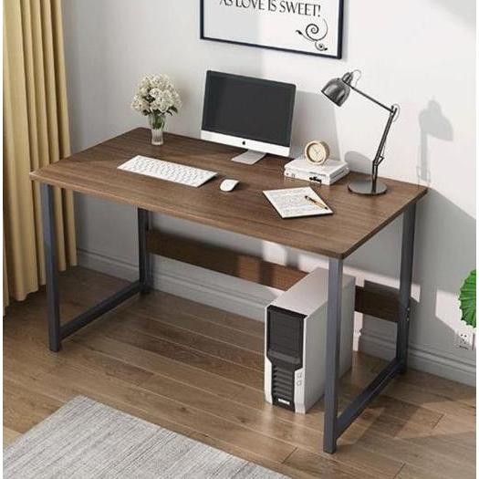 Jual BEBAS ONGKIR - Meja Komputer Kerja Kantor Mebel Kayu Solid / Meja ...