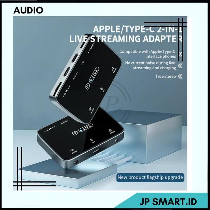 Jual Live Streaming Dock Soundcard Audio Stereo Live Stream Converter 2 ...