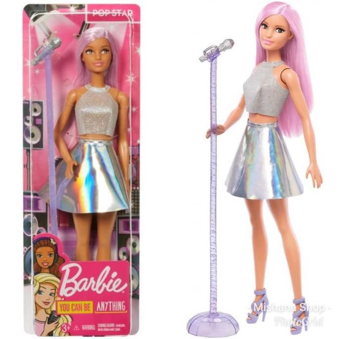 Jual Boneka Barbie Mattel Pop Star Singer - Career Doll | Shopee Indonesia