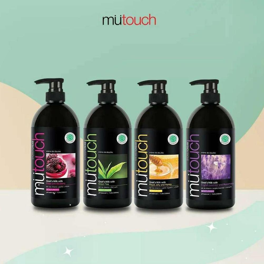 Jual Mutouch Shower Cream 1000ml Pump | Shopee Indonesia