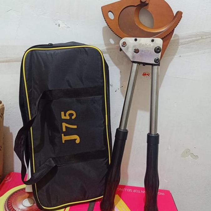 Jual Rachet cable cutter J75 weka Taiwan potong kabel rachet weka j75 ...