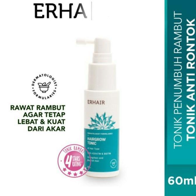 Jual Erhair Erha HairGrow Hair Grow Tonic 60ml 60 Ml Penumbuh Rambut ...