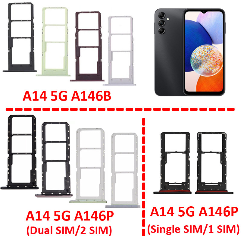 Jual Baki Kartu Sim Telepon Untuk Samsung Galaxy A14 5G A146B A146P ...