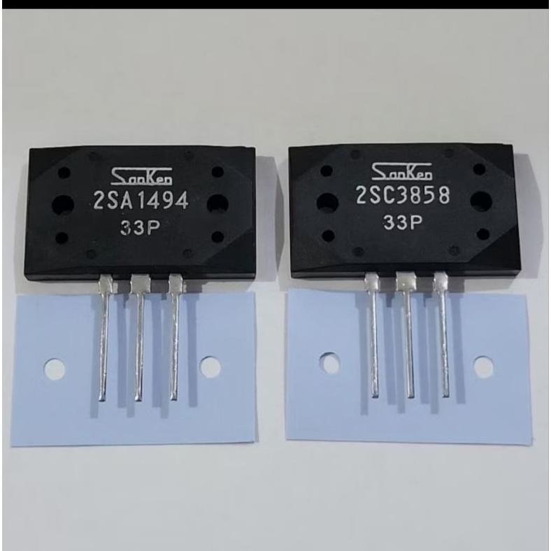 Jual Transistor Sanken 2SA1494 Dan 2SC3858 33P Original Japan | Shopee ...