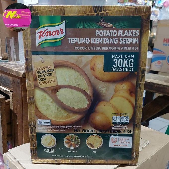 Jual Knorr Potato Flakes 1 Kg Tepung Kentang Repack Khusus Grab & Gojek ...