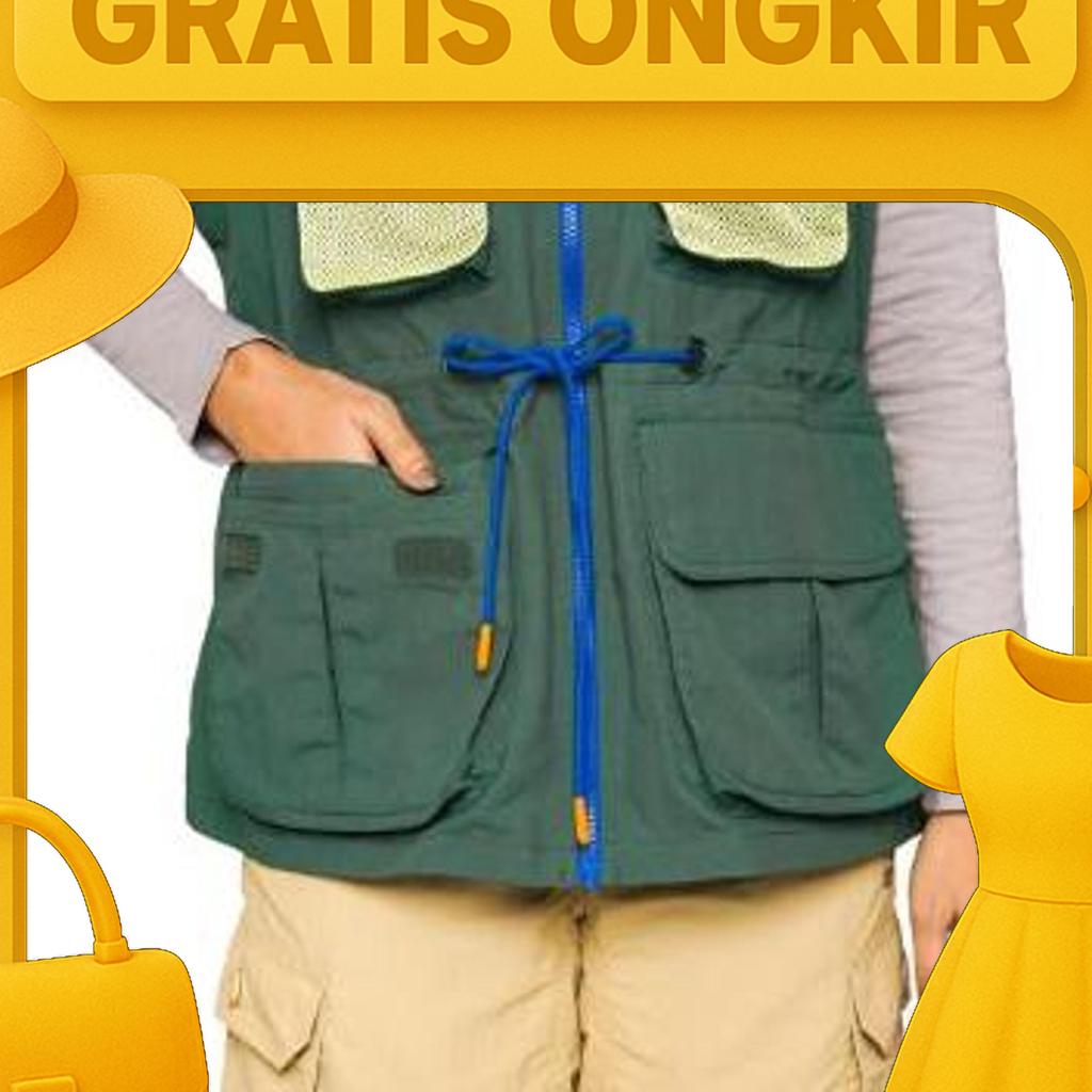 Jual Rompi Eiger Women Geva Safari Vest | Shopee Indonesia