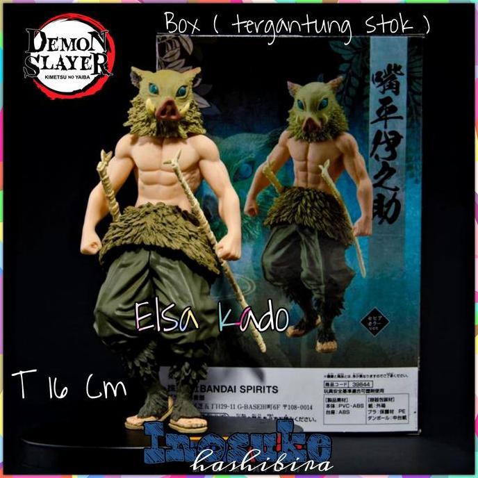 Jual Action Figure Inosuke Hashibira Demon Slayer Kimetsu No Yaiba Box ...