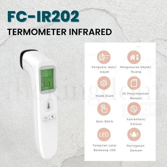 Jual BEAM iTrust FC-IR202 Forehead Thermometer Infrared IR 202 ...