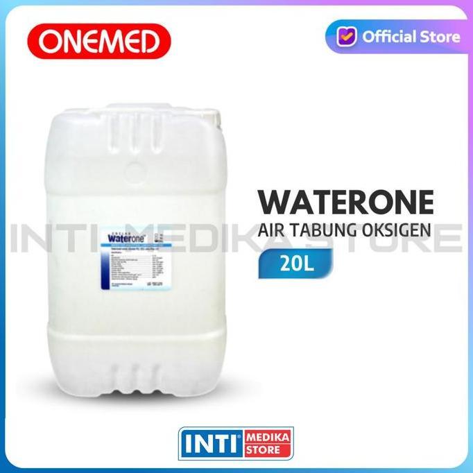 Jual New- Onemed - Waterone 20 Liter | Pure Water Aquadest | Air Tabung ...