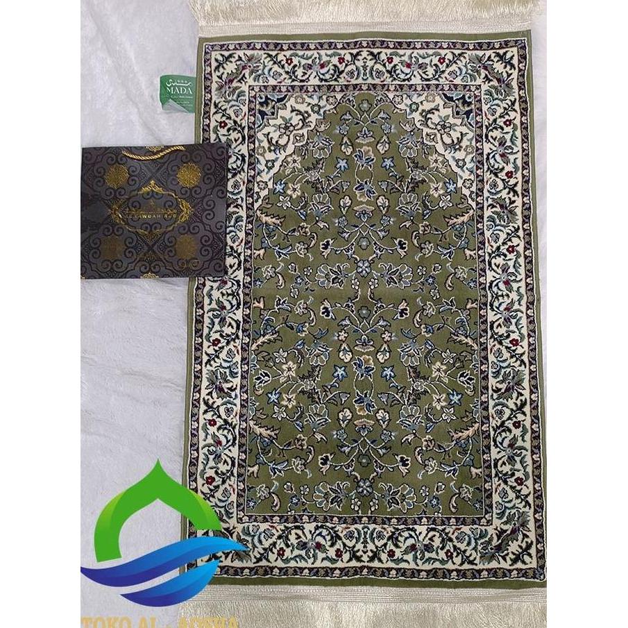 Jual Sajadah Motif Raudah Original Mada Carpet Madinah (010) | Shopee ...