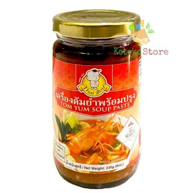 Jual Thai Boy Tom Yum Soup Paste / Thai Boy Tom Yam Soup Paste 230gr ...