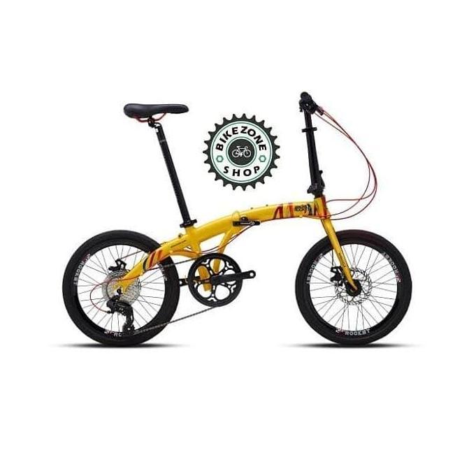 Jual Sepeda Lipat 20 Wimcycle Rocket Pocket Alloy | Shopee Indonesia