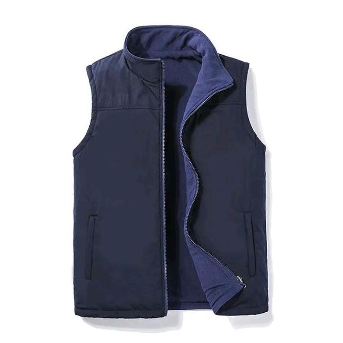 Jual Vest Rompi BOLAK BALIK 2 in 1 | Rompi simple | Vest Hangat Tebal ...