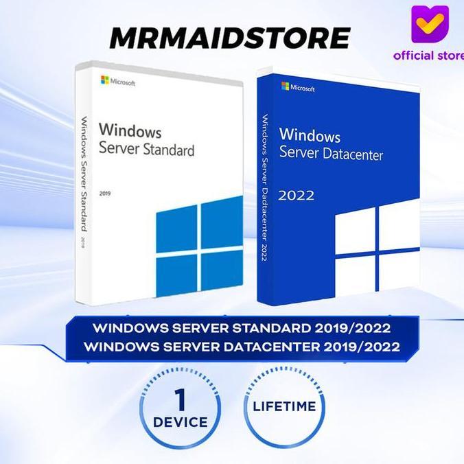 Jual WINDOWS SERVER 2019 | STANDARD 2022 | DATACENTER 2022 - ORIGINAL ...