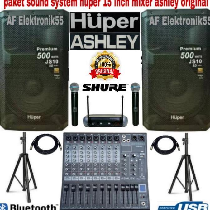 Jual promo Paket Sound System Speaker Huper 15 Inch Untuk Outdoor Atau ...